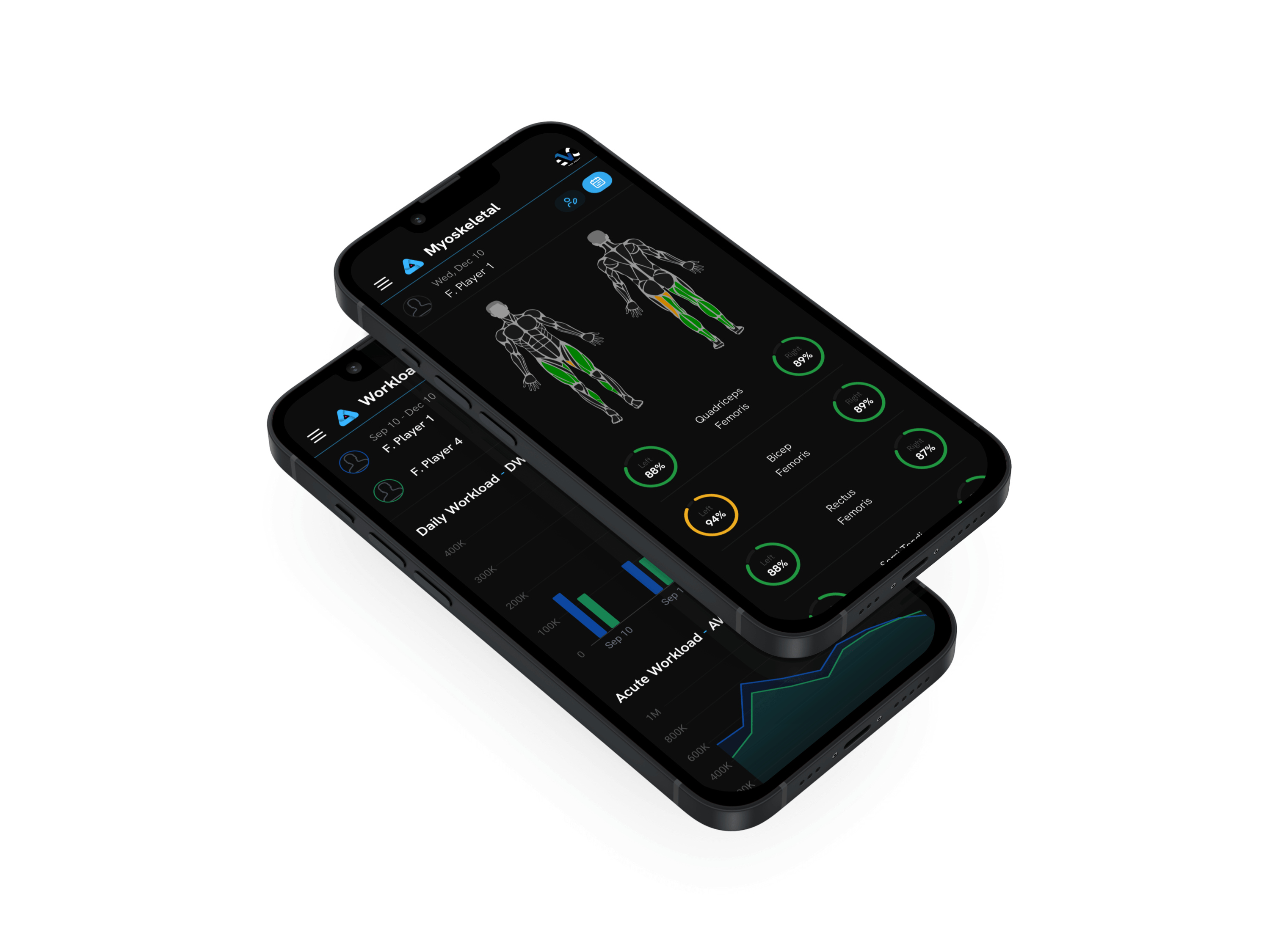 App screen mockups