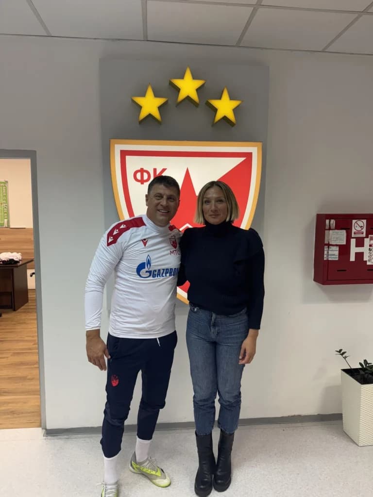 We are proud to announce our partnership with Red Star Belgrade's football team